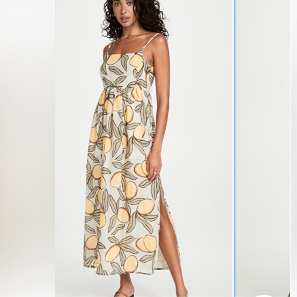 Rebecca Taylor Long Puff Waist Dress